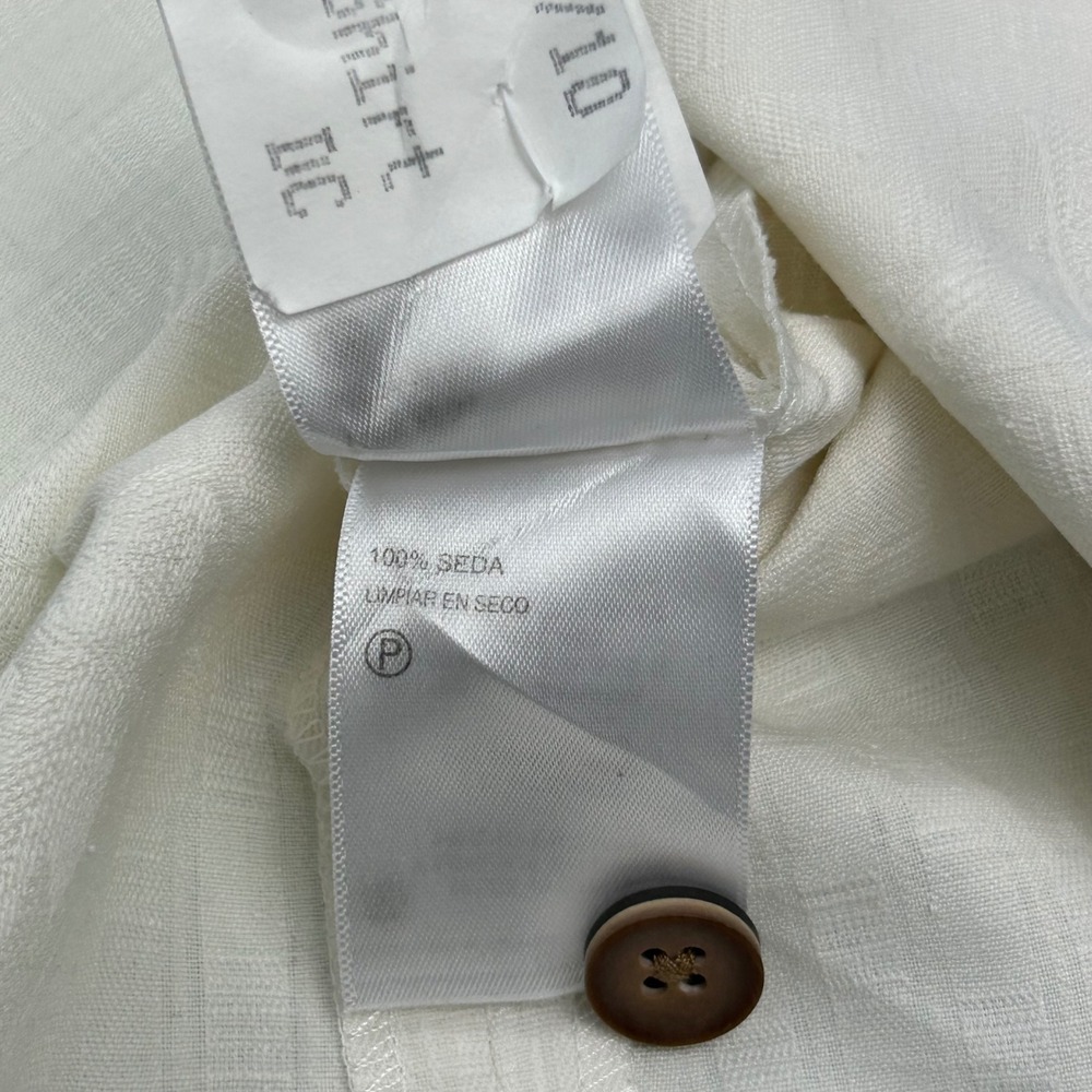Tommy Bahama Mens XL Hard Choices Cocktail Embroidered Silk Blend Camp Shirt - Picture 9 of 10
